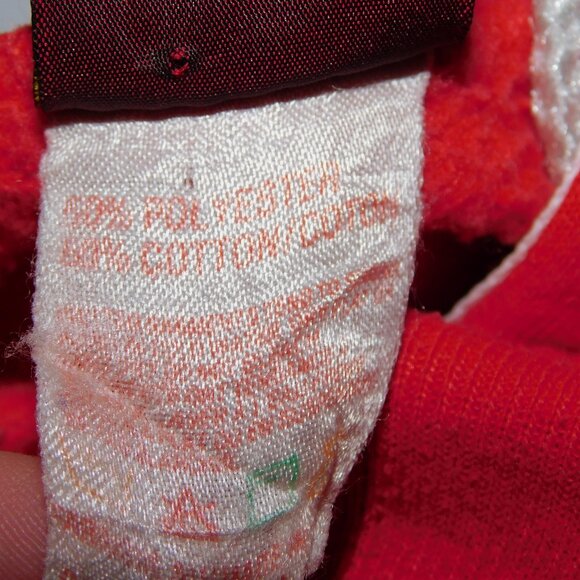 Vintage Jasper Park The Canadian Rockies Adult XL Red Hoodie - Picture 3 of 12